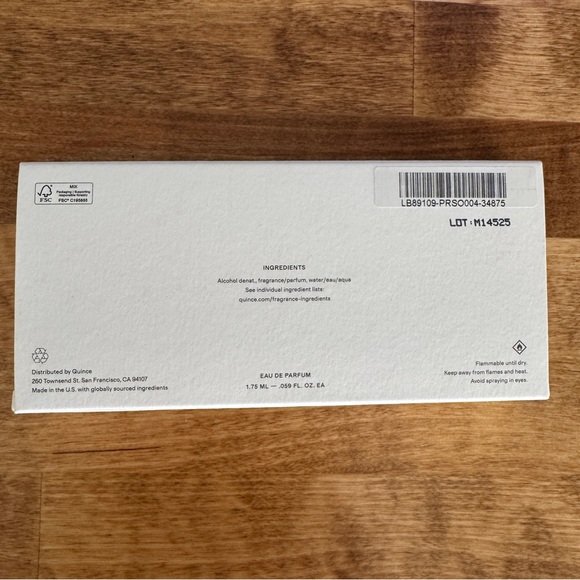 NEW Quince Eau de Parfum Discovery Set 8 Fragrances Travel Size Perfume Spray - Picture 9 of 12